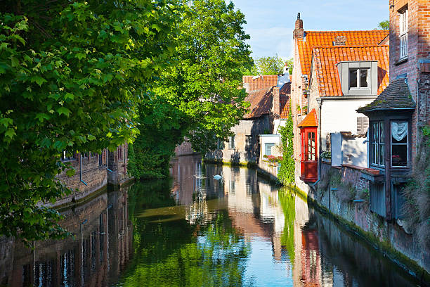 istock Bruges, medieval city in Belgium 477476075