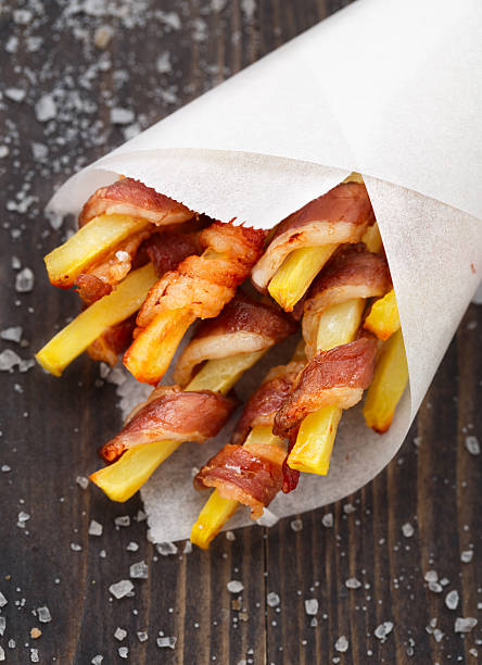 istock Bacon wrapped french fries 477477239