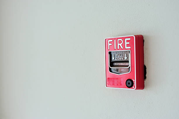 istock Fire Alarm near door fire 477479836