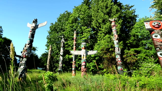 Stanley Park Vancouver Totem Poles