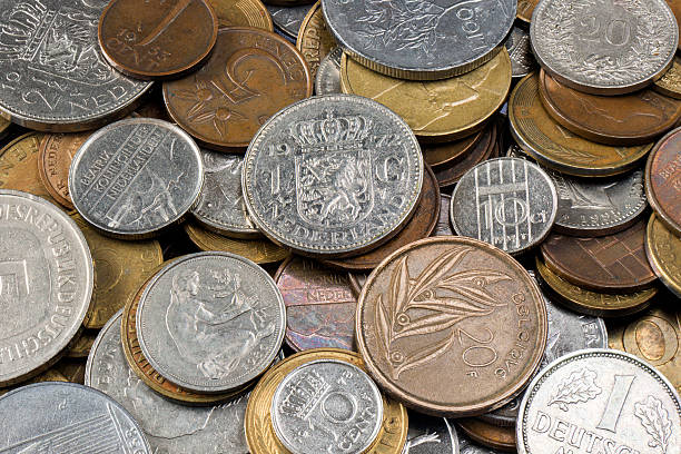 istock Old European coins 477489054