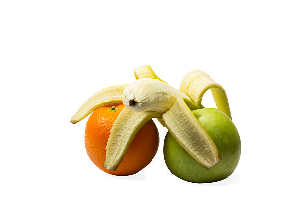 istock Bunch of bananas isolated on white background 477490901