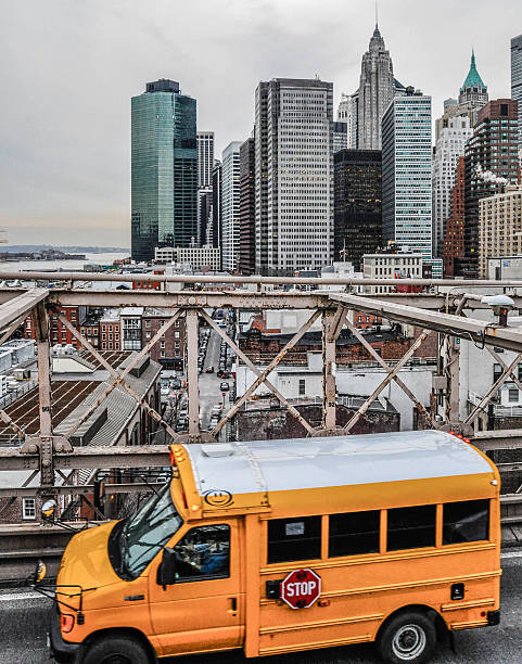 Schoolbus in New York City