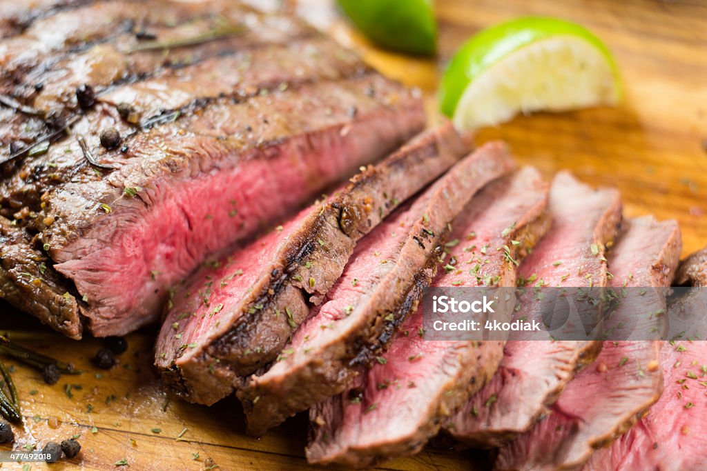 Grilled Juicy Flat Iron Steak Juicy Flat Iron Steak 2015 Stock Photo