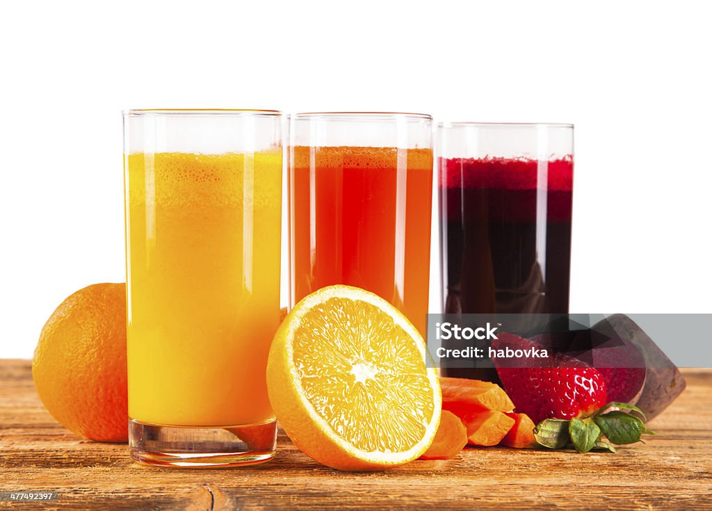 fresh juice fresh juice on wooden table Beauty In Nature Stock Photo