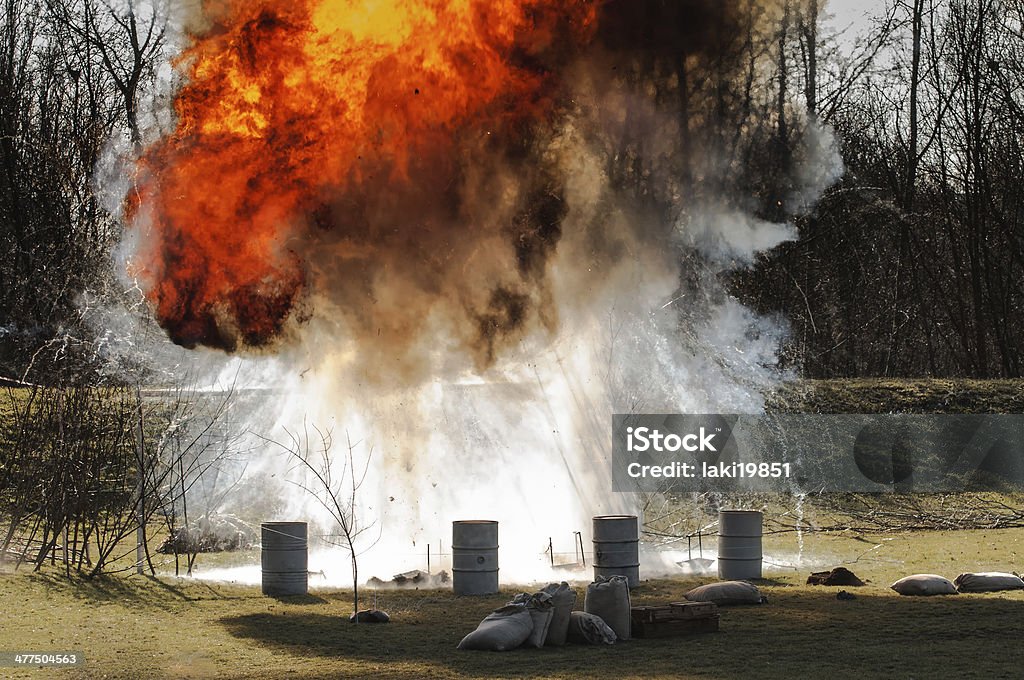 Esplosione - Foto stock royalty-free di Arma nucleare
