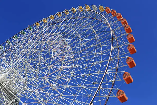 Photo of Ferris Wheel - Osaka City in Japan