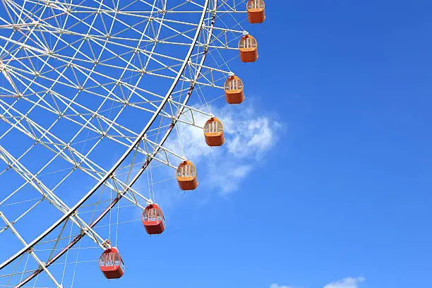 Photo of Ferris Wheel - Osaka City in Japan