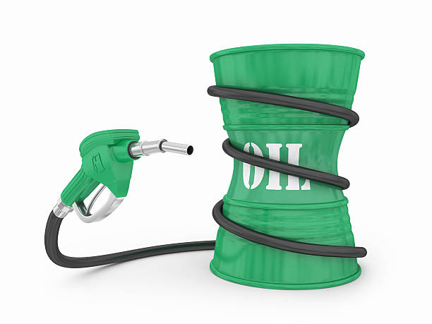 Gas pump with barrel