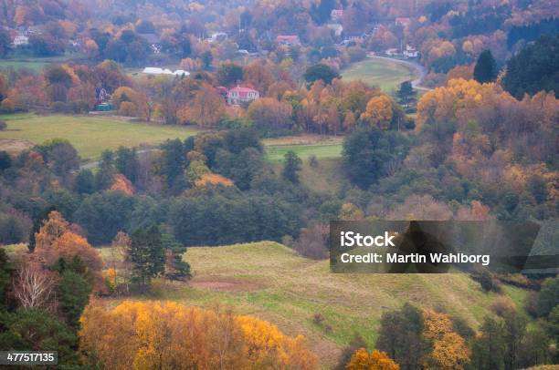 스웨덴 시골길 풍경 0명에 대한 스톡 사진 및 기타 이미지 - 0명, 가을, 계곡