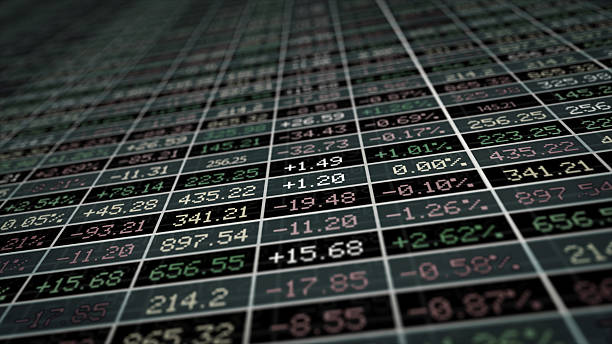 istock Display of Stock market 477520906