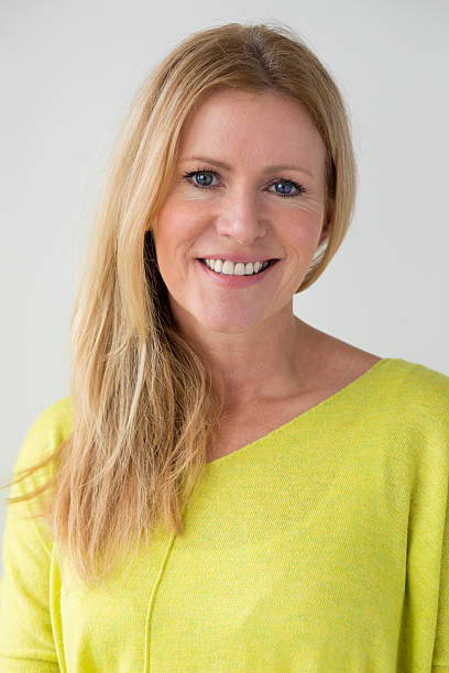 istock Mature Blonde Woman Smiling 477521364