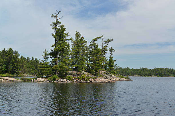 istock North Ontario lake with an island 477521564