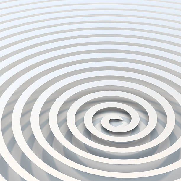 istock Abstract Bright White Spiral Background 477522587
