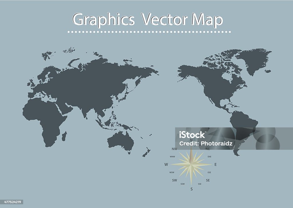 Карта мира Векторные Information Graphics - Векторная графика Абстрактный роялти-фри