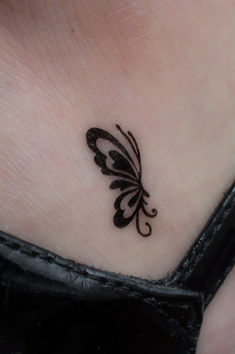 Very Small Butterfly Tattoo On Womans Ankle Stock Photo - Download Image Now - Ankle, Butterfly - Insect, Tattoo - iStock Very Small Butterfly Tattoo On Womans Ankle Stock Photo - Download Image Now - Ankle, Butterfly - Insect, Tattoo - iStock