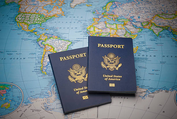istock Passports to world travel 477526178