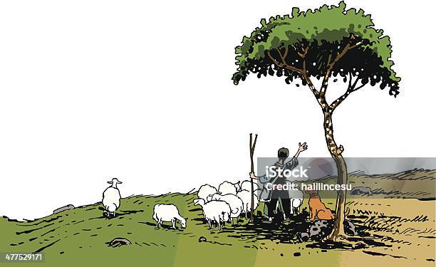 Shepard Graphic Shepherd Stock Illustration - Download Image Now - Shepherd, Animal ...