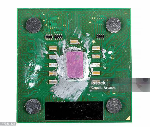 マクロのコンピュータプロセッサ絶縁 - エレクトロニクス産業のストックフォトや画像を多数ご用意 - エレクトロニクス産業, カットアウト, クローズアップ