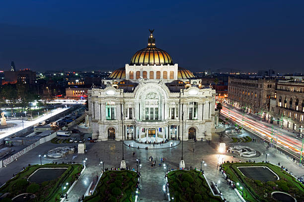 팔라시오 데 벨라스 아르테스 (멕시코의 mexico city - national concert hall 뉴스 사진 이미지
