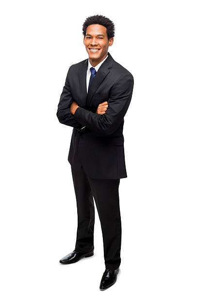istock Young latin business man 477534369