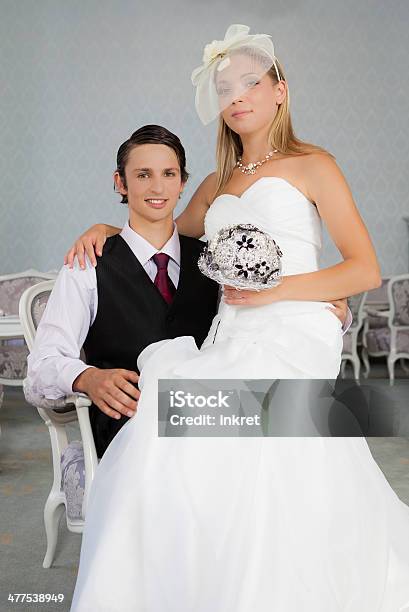 Wedding Couple Stock Photo - Download Image Now - Adult, Adults Only, Affectionate