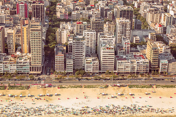 istock High angle view of Ipanema Beach in Rio de Janeiro 477543060
