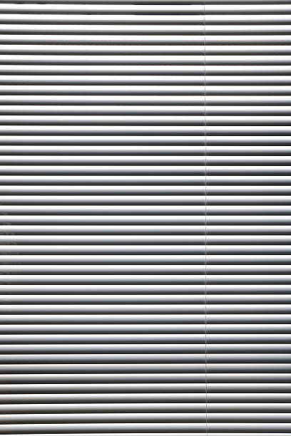 istock Close-up of white blinds texture background 477545879