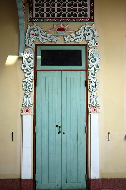 istock Antique wooden door 477546918