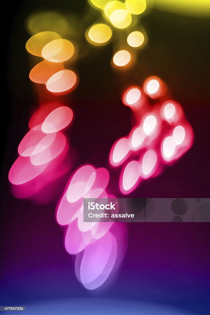 스펙트럼 컬러 led 조명 빗나간 포커스 배경기술 - 로열티 프리 0명 스톡 사진