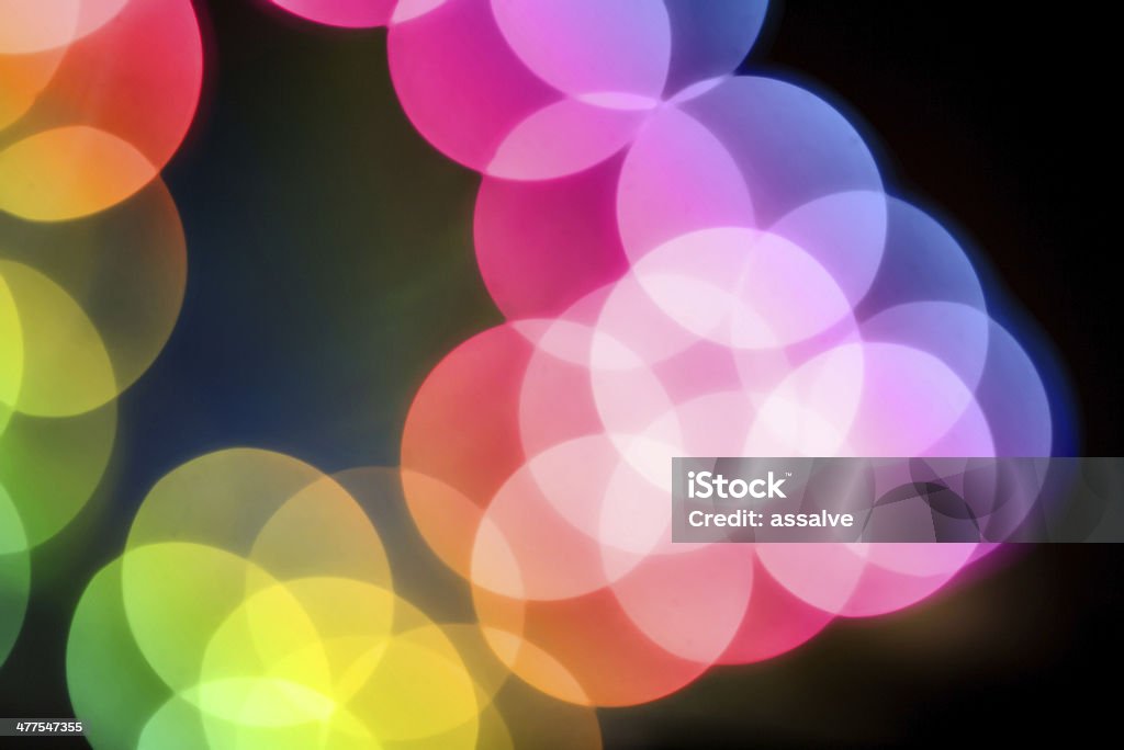Spettro di colore sfondo sfocato di luce led - Foto stock royalty-free di Arancione