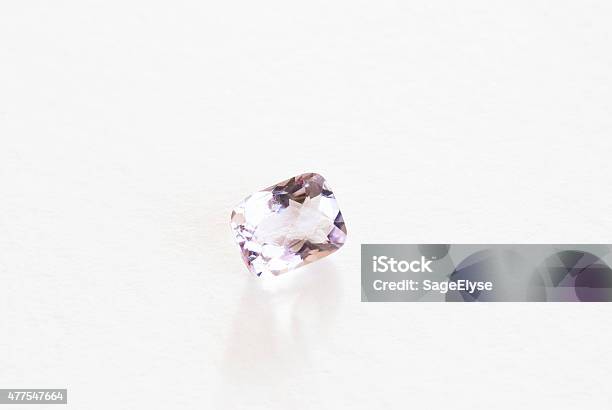 Faceted Amethyst Stock Photo - Download Image Now - 2015, Amethyst, Crystal