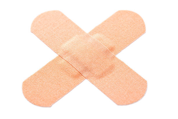 istock cross band-aid / bandage 477548413