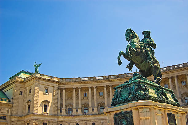 Archduke Albert, Duke of Teschen which stands outside the Albertina in Vienna