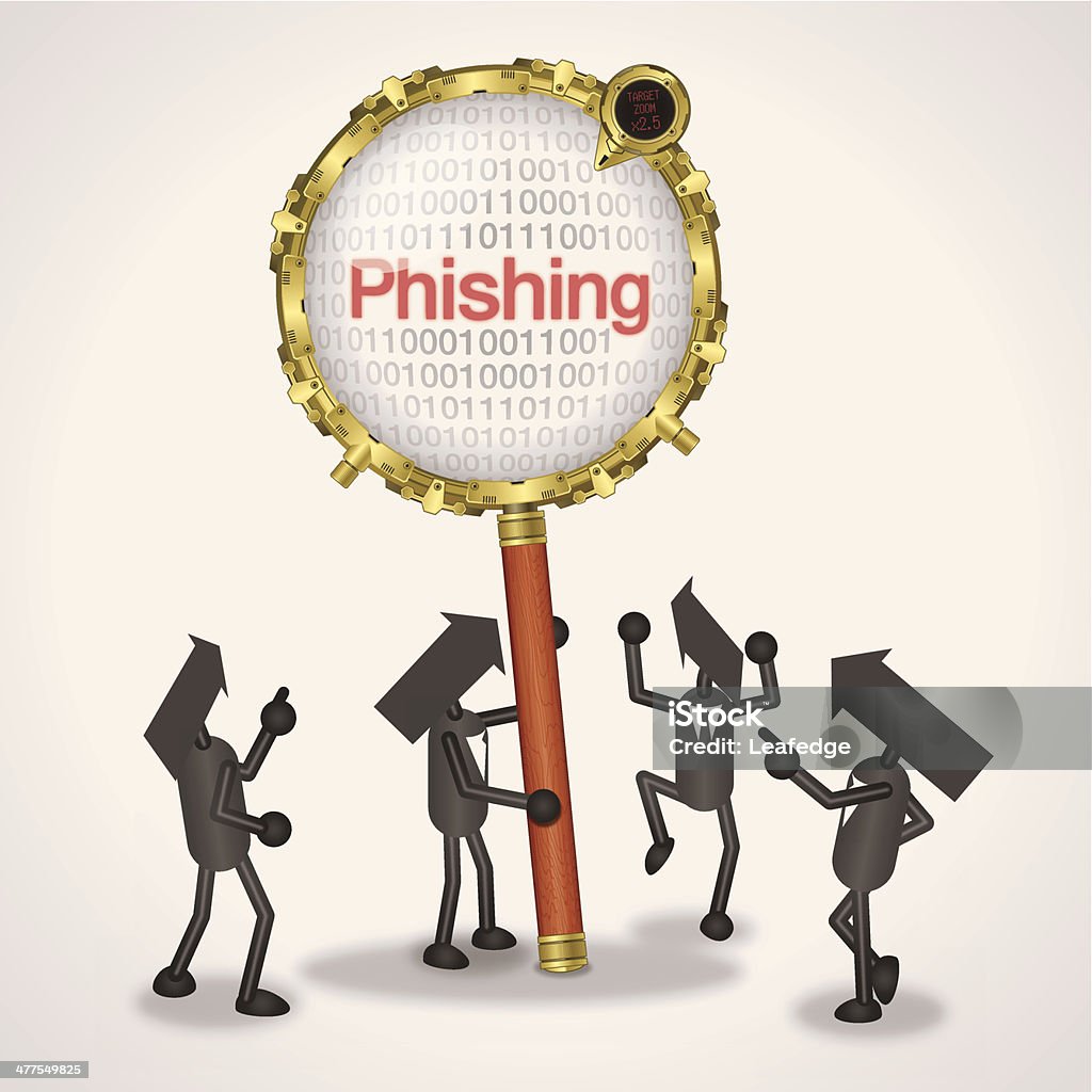 Phishing - Royalty-free Adulto arte vetorial