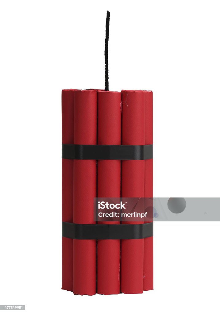 dynamite dynamite, isolated with clipping path Dynamite Stock Photo