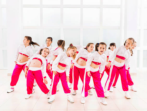 istock Little girls dancing. 477549993