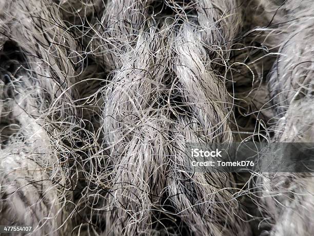 Gray Stockfoto und mehr Bilder von Extreme Nahaufnahme - Extreme Nahaufnahme, Faden, Faser