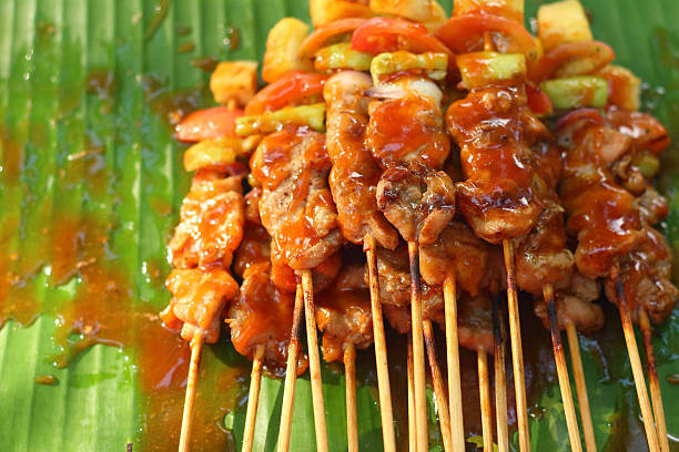 istock Bar-B-Q or BBQ grill of meat 477554450