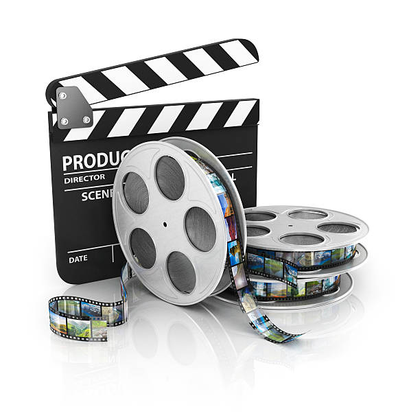 Film and Clapper board - video icon