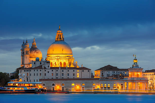 istock Grand canal at night in Venice, Italy 477555680