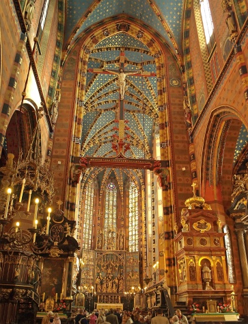 Mariacki iglesia en Cracovia photo