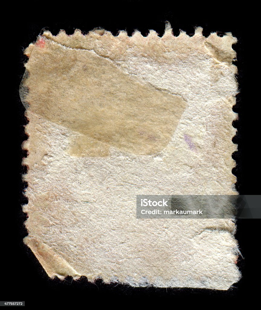 Photo Backside Stamp Reverse Side Of A Postage Stamp Stock Photo - Download Image Now - 2015 ...