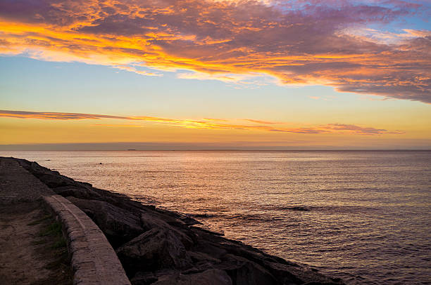 istock Golden sunset over Mornington Peninsula, Australia 477557288