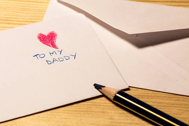 istock letter for the father's day 477557893