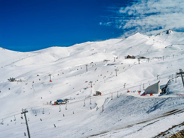 istock Snowy Valley Mountains in Chile 477559934