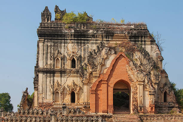 istock Burmese pagoda  in Inwa, Myanmar 477561800