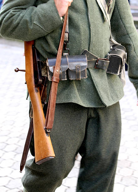 istock first World War soldiers with their rifles 477563359