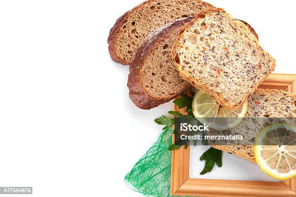 Different Bread Food Background Stock Photo - Download Image Now - 2015, Abundance, Baked