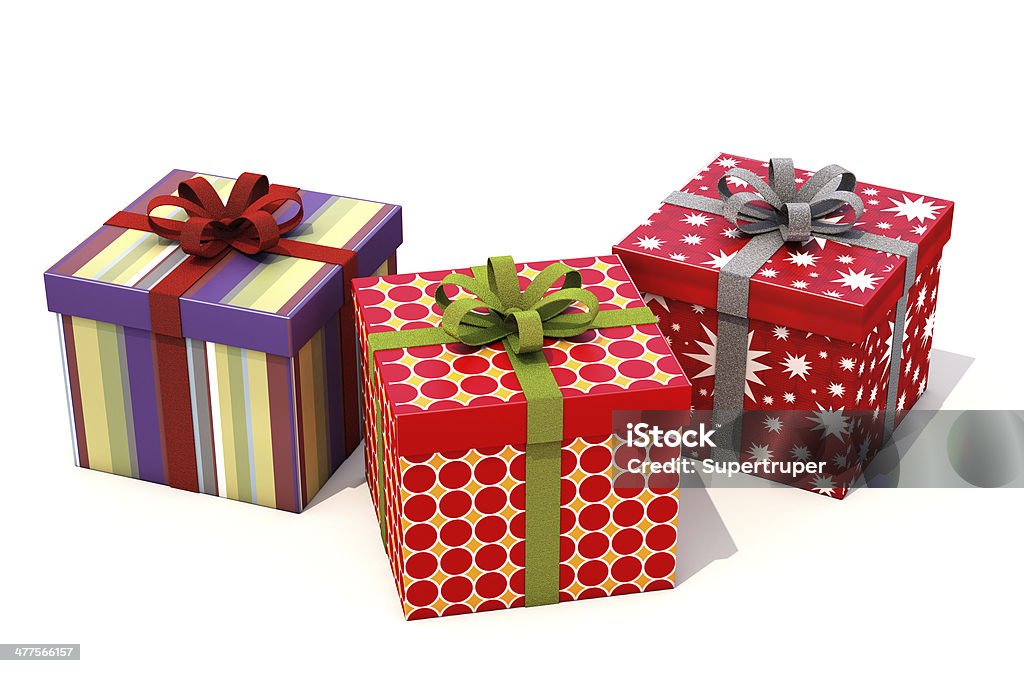 Gifts with ribbons Gifts with ribbons on a light background 2014 Stock Photo